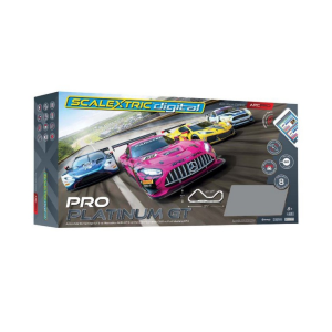 PISTA ARC PRO PLACINUM GT WITH 4 AUTO 1:32 Scalextric Slot Modellino