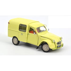 CITROEN 2CV FOURGONNETTE AK350 1966 PASTIS YELLOW 1:18 Norev Auto Stradali Modellino