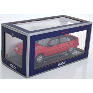 CITROEN BX 16 TRS 1983 VALLELUNGA RED 1:18 Norev Auto Stradali Modellino