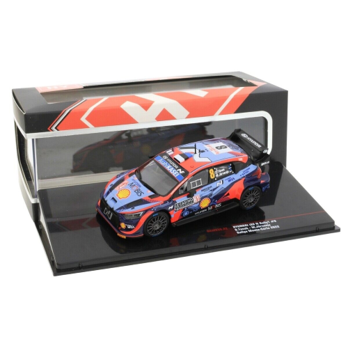 HYUNDAI i20 N WRC N.8 RALLY MONTE CARLO 2022 TANAK/JARVEOJA 1:43 Ixo Model Auto Rally Modellino