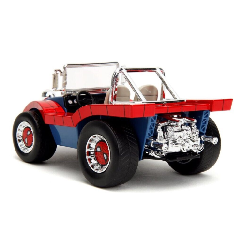 SPIDER-MAN & BUGGY 1:24 Jada Toys Movie Modellino