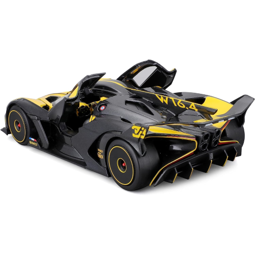 BUGATTI BOLIDE W16 8.0 FOUR-TURBO 1850hp 500km/h 2020 YELLOW 1:24 Maisto Auto Stradali Modellino
