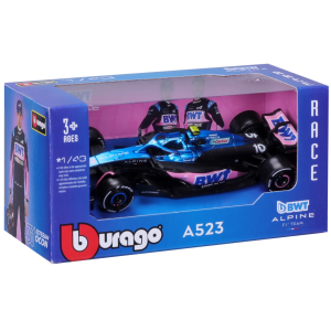 BWT ALPINE A523 N.10 2023 PIERRE GASLY 1:43 Burago Formula 1 Modellino