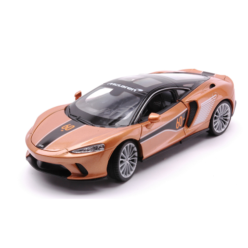 MCLAREN GT 2019 METALLIC DARK BEIGE 60th ANNIVERSARY EDITION 1:24 Welly Auto Competizione Modellino