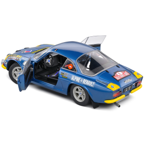 ALPINE A110 1600S N.6 RALLY MONTECARLO 1972 CANDRUET-PAGANI (NIGHT) 1:18 Solido Auto Rally Modellino