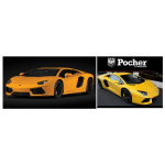 LAMBORGHINI AVENTADOR YELLOW KIT 1:8 Pocher Auto Stradali Modellino