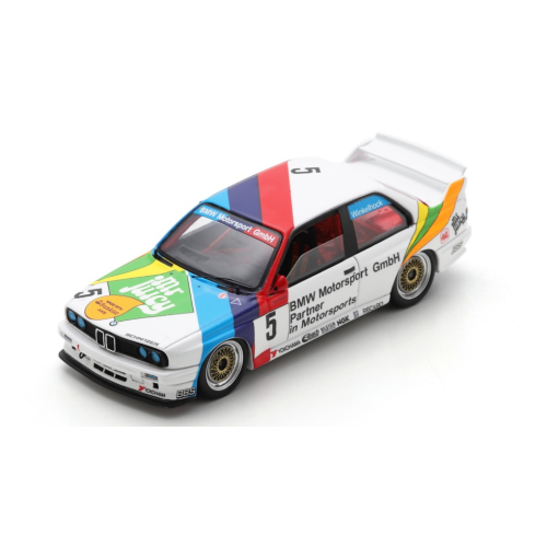 BMW E30 - BMW M N.5 3rd MACAU GUIA RACE 1991 JOACHIM WINKELHOCK 1:43 Spark Model Auto Competizione Modellino