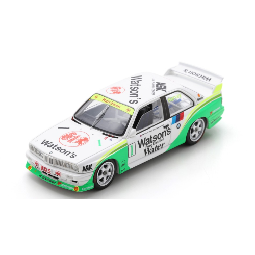 BMW E30 N.1 MACAU GIUA RACE 1990 TIM HARVEY 1:43 Spark Model Auto Competizione Modellino