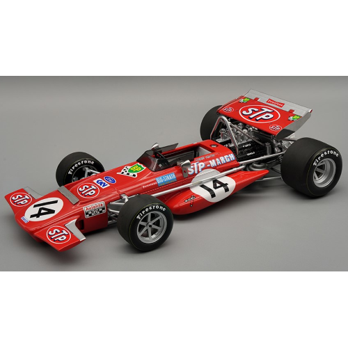 MARCH 701 N.14 FRENCH GP 1970 C.AMON 1:18 Tecnomodel Formula 1 Modellino