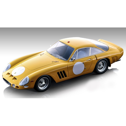 FERRARI 330 LMB YELLOW PRESS VERSION 1963 1:18 Tecnomodel Auto Competizione Modellino
