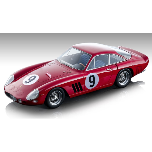 FERRARI 330 LMB N.9 LE MANS 1963 NOBLET/GUICHET 1:18 Tecnomodel Auto Competizione Modellino