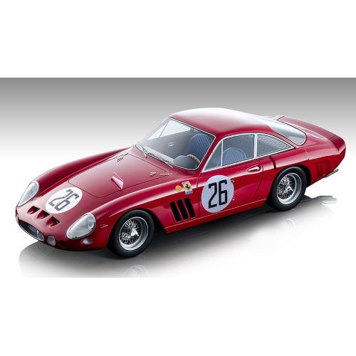 FERRARI GTO LMB N.26 LE MANS 1963 NART GREGORY/PIPER 1:18 Tecnomodel Auto Competizione Modellino