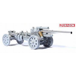 GERMAN s.FH.18 HOWITZER W/LIMBER KIT 1:35 Dragon Kit Mezzi Militari Modellino