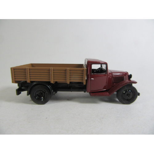 CITROEN TYPE 23 1958 RED AND BROWN BED 1:87 Norev Auto Stradali Modellino