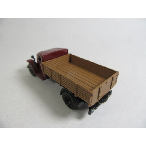 CITROEN TYPE 23 1958 RED AND BROWN BED 1:87 Norev Auto Stradali Modellino