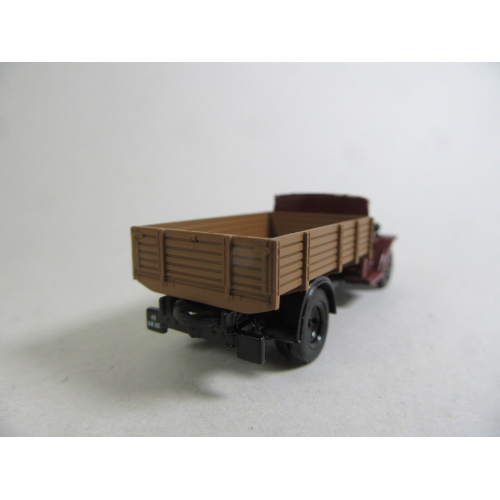 CITROEN TYPE 23 1958 RED AND BROWN BED 1:87 Norev Auto Stradali Modellino