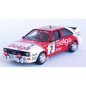 AUDI QUATTRO 1st BPUCLES DE SPA 1983 DUEZ-LUX 1:43 Trofeu Auto Competizione Modellino