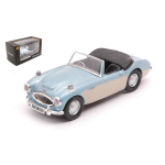 AUSTIN HEALEY CONVERTIBLE LIGHT BLUE 1:43 Cararama Auto Stradali Modellino