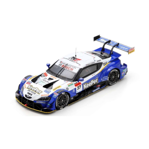 KEEPER TOM'S GR SUPRA N.37 GT500 SUPER GT 2022 S.FENESTRAZ-R.MIYATA 1:43 Spark Model Auto Competizione Modellino