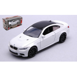 BMW M3 WHITE 1:43 MotorMax Auto Stradali Die Cast Modellino