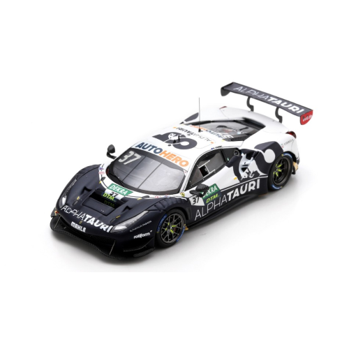 FERRARI 488 GT3 EVO N.37 RED BULL ALPHA TAURI DTM 2022 N.CASSIDY 1:43 Looksmart Auto Competizione Modellino