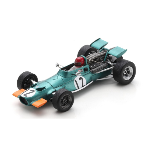 BRM P139 N.12 ITALIAN GP 1969 JACKIE OLIVER 1:43 Spark Model Formula 1 Modellino