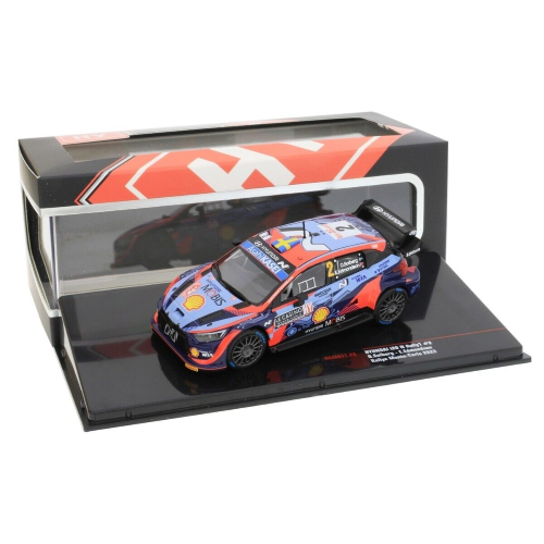 HYUNDAI i20 N WRC N.2 RALLY MONTE CARLO 2022 SOLBERG/EDMONDSON 1:43 Ixo Model Auto Rally Modellino