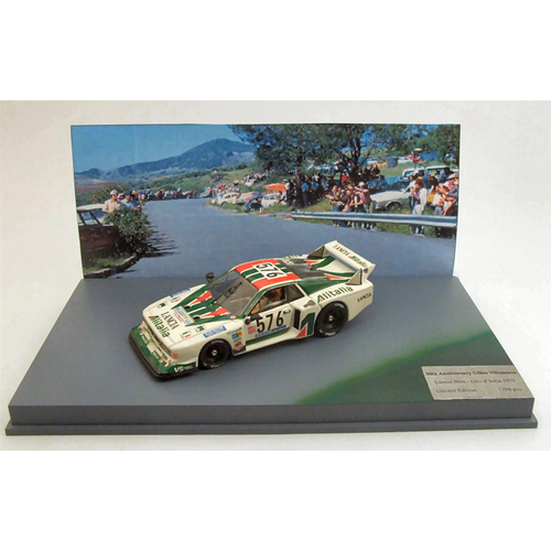 LANCIA BETA ALITALIA N.576 30th ANNIVERSARIO G. VILLENEUVE ED.LIM.1:43 Best Model Auto Competizione Modellino