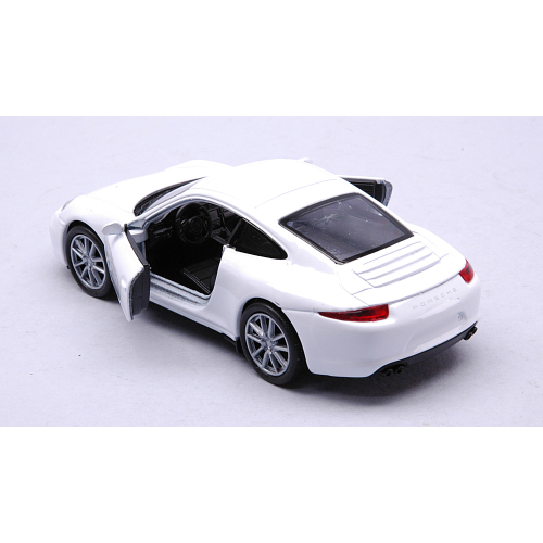 PORSCHE 911 (991) CARRERA S 2014 WHITE cm 11 Welly Auto Stradali Modellino