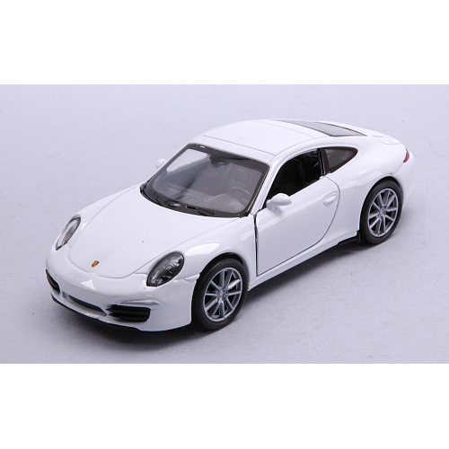 PORSCHE 911 (991) CARRERA S 2014 WHITE cm 11 Welly Auto Stradali Modellino