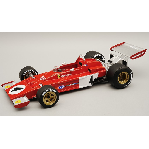 FERRARI 312 B3-73 N.4 MONACO GP 1973 A.MERZARIO 1:18 Tecnomodel Formula 1 Modellino
