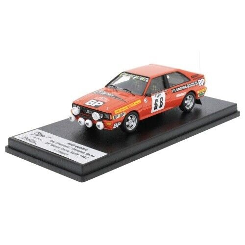 AUDI QUATTRO RALLY MONTE CARLO 1982 CHASSEUIL-BARON 1:43 Trofeu Auto Rally Modellino