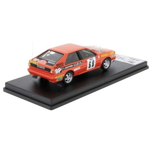 AUDI QUATTRO RALLY MONTE CARLO 1982 CHASSEUIL-BARON 1:43 Trofeu Auto Rally Modellino