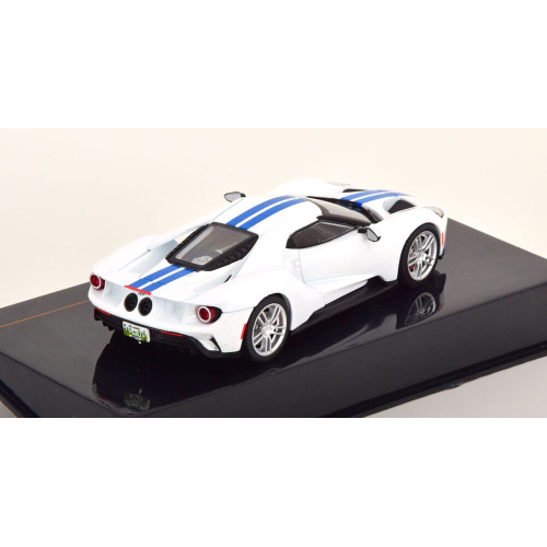 FORD GT HELLCAT 2017 GREY 1:43 Ixo Model Auto Stradali Modellino