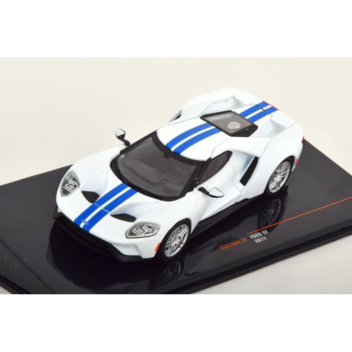 FORD GT HELLCAT 2017 GREY 1:43 Ixo Model Auto Stradali Modellino