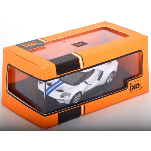 FORD GT HELLCAT 2017 GREY 1:43 Ixo Model Auto Stradali Modellino