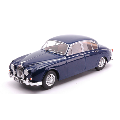 JAGUAR MK II 1960 DARK BLUE 1:24 Whitebox Auto Stradali Modellino