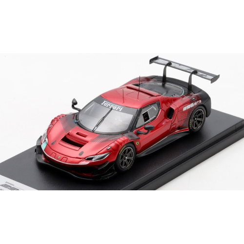 FERRARI 296 GT3 EVO 3.9L TURBO V8 N.0 LAUNCH VERSION 2022 1:43 Looksmart Auto Competizione Modellino