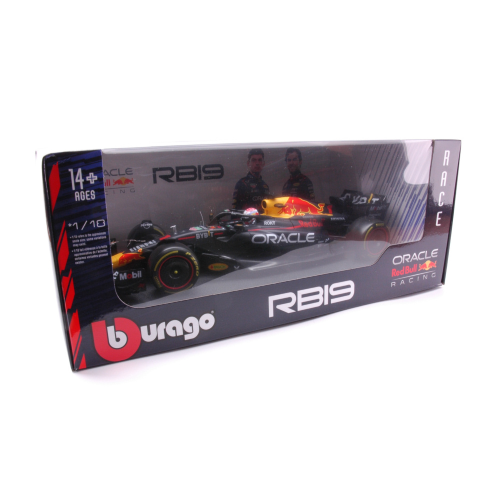 RED BULL RB19 N.1 WINNER QATAR GP 2023 MAX VERSTAPPEN 1:18 Burago Formula 1 Modellino
