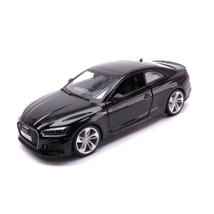 AUDI RS 5 COUPE' 2019 BLACK 1:24 Burago Auto Stradali Modellino