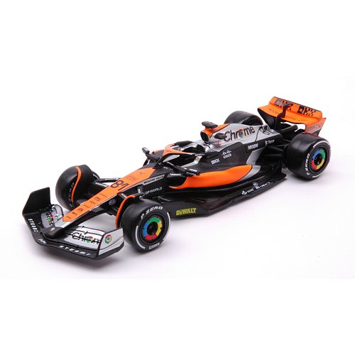 MC LAREN MCL60 N.81 2023 OSCAR PIASTRI 1:43 Burago Formula 1 Modellino