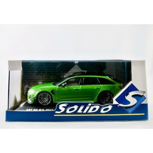 AUDI RS6-R 2020 JAVA GREEN 1:43 Solido Auto Stradali Modellino