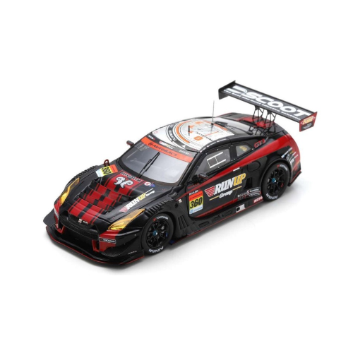 RUNUP RIVAUX GT-R N.360 GT300 SUPER GT 2022 TAKAYUKI AOKI-ATSUSHI TANAKA 1:43 Spark Model Auto Competizione Modellino