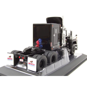 MACK R-SERIES 1966 BLACK WITH REAR CABINE 1:43 Ixo Model Camion Modellino
