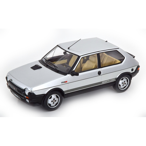 FIAT RITMO TC 125 ABARTH 1980 SILVER 1:18 ModelCarGroup Auto Stradali Modellino