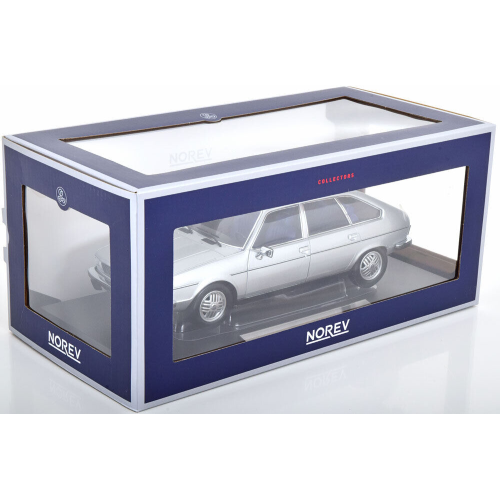 RENAULT 30 TX 1979 SILVER 1:18 Norev Auto Stradali Modellino