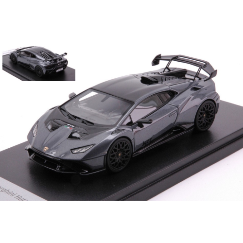 LAMBORGHINI HURACAN STO LP640-2 2021 GRIGIO TELESTO 1:43 Looksmart Auto Stradali Modellino