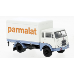 FIAT 642 BOX WAGON PARMALAT 1962 1:87 Brekina Camion Modellino