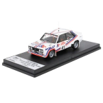 FIAT 131 ABARTH SANREMO RALLY 1978 ANTONELLA MANDELLI-GIULIA PERNICE1:43 Trofeu Auto Rally Modellino