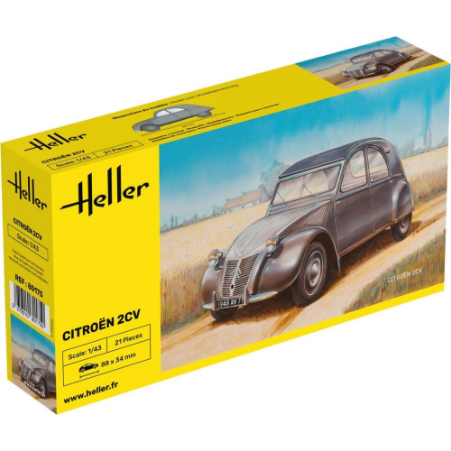 CITROEN 2 CV KIT 1:43 Heller Kit Auto Modellino
